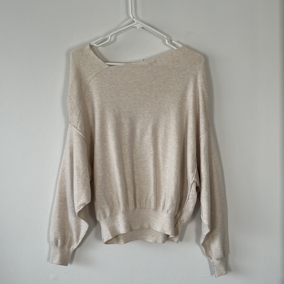 Free People Dolman Off The Shoulder Sweater, Size XS - Picture 9 of 9